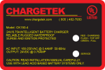 Chargetek Cargador de Batería 24V 0,75A CK150-3 mantenedor - Imagen 2