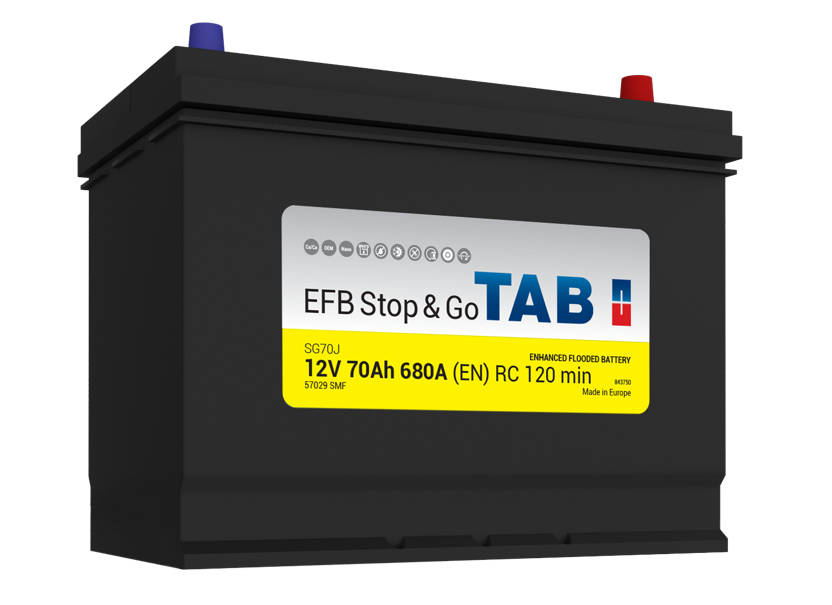 Аккумулятор tab 70ah