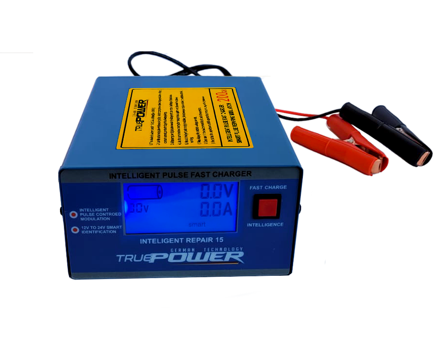 INT REPAIR 2 Truepower Cargador de Batería REPAIR 15 12/24V 15A INTELLIGENT - Imagen 1