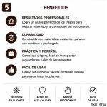 Sierra De Limpieza De Surco De Traste Luthier Madera - Imagen 5