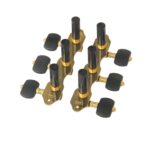 Vista trasera del Clavijero Premium Dorado para Guitarra Clásica, mostrando los componentes y la construcción robusta