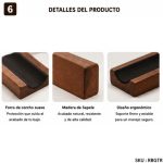 Soporte Reposa Mastil Madera Luthier Para Bajo Y Guitarra - Imagen 6
