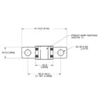 Fusible Midi 60V 200A Para Inversor Y Baterias En 48v - Imagen 5