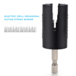 Dado Enrollador De Cuerdas De Guitarra para Usar con Taladro - Imagen 3