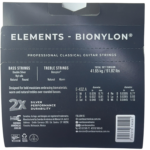 Set de Cuerdas Sonatina Guitarra Clásica Bionylon Doble Plata E-432.A T.Alta - Imagen 2