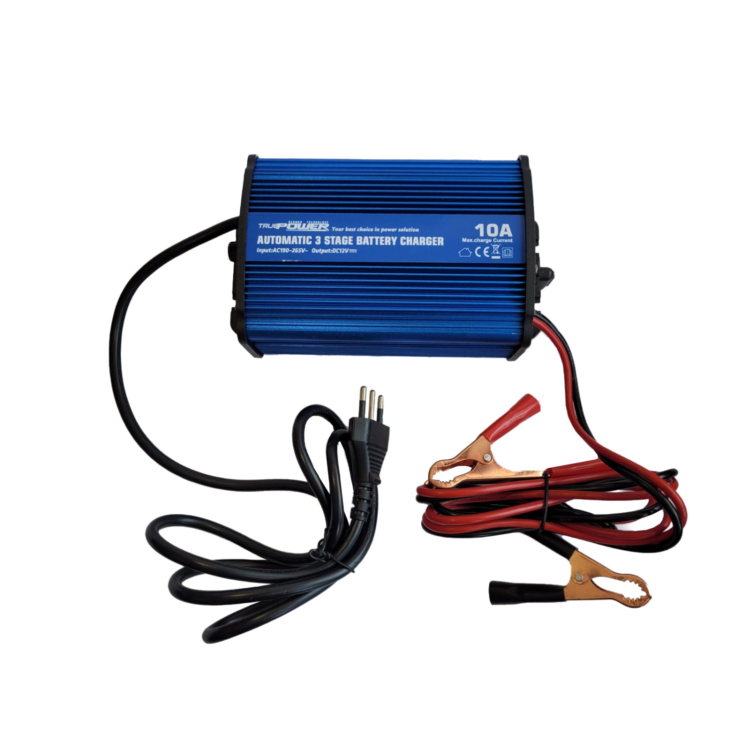 tpenc1220-2-8f940edd-4eef-4594-be8b-a100da5fa649 Vista frontal del cargador de batería Truepower TPENC1220 12V 20A