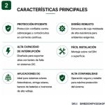 Interruptor Automático Caja Moldeada MCCB DC 320A 1500V 3P | Suntree - Imagen 2