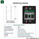 Interruptor Automático Caja Moldeada MCCB DC 160A 1500V 3P | Suntree - Imagen 5