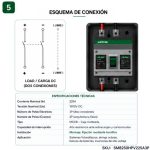 Interruptor Automático Caja Moldeada MCCB DC 225A 1500V 3P | Suntree - Imagen 5