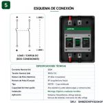 Interruptor Automático Caja Moldeada MCCB DC 320A 1500V 3P | Suntree - Imagen 5