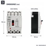 Interruptor Caja Moldeada MCCB AC 100A 4P 55kA | Suntree - Imagen 3