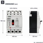 Interruptor Caja Moldeada MCCB AC 160A 4P 55kA | Suntree - Imagen 3