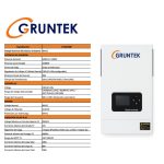 Inversor Solar Off-Grid Gruntek 5.2kW 48V MPPT 100A | GT185248P - Imagen 2