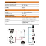 Inversor Solar Off-Grid Gruntek 5.2kW 48V MPPT 100A | GT185248P - Imagen 3
