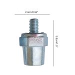 Adaptador borne batería plomo M8 positivo y negativo - Imagen 2