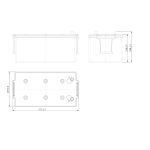 Batería Curtiss LPM12-240HD 12V 240Ah AGM Marina Ciclo Profundo - Imagen 3