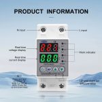 AVP-63 Relé Protección Sobre Bajo Voltaje TOVPDA-60-EC Tomzn - Imagen 3