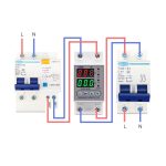 AVP-63 Relé Protección Sobre Bajo Voltaje TOVPDA-60-EC Tomzn - Imagen 4