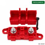 Portafusible MEGA ROJO – Alta Corriente | 12/24/36/48 Vdc