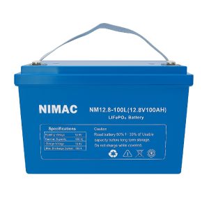 Batería de Litio Nimac 12.8V 100Ah NM12.8-100L LiFePO₄ | Más de 6000 ciclos y BMS inteligente