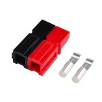 Conector Tipo Anderson 30A Unipolar Rojo Negro Par - Imagen 4