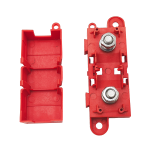Portafusible MEGA Rojo – Alta Corriente 40A-500A 12/24/36/48 Vdc - Imagen 2
