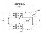ATS Interruptor de Transferencia Automática SQ8P-2500A 4P Suntree | Conmutación Confiable - Imagen 4