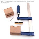 Prensa de Traste F con Bloques de Madera con Corcho para Luthería - Imagen 2