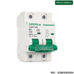 Interruptor Automático DC 80A 550V 2P Bipolar SCB8-125DC | Suntree