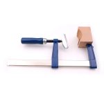 Prensa de Traste F con Bloques de Madera con Corcho para Luthería - Imagen 6