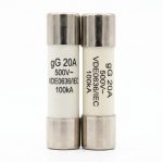 Fusibles Cilíndricos Solares 10x38mm 500V DC | Serie gPV