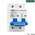 Interruptor Automático DC 100A 1000V Bipolar | TOB1Z-125 TOMZN