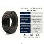 Cable H1Z2Z2-K Batería 70mm² 1.5KV | Negro por Metro - Imagen 3