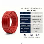 Cable H1Z2Z2-K Batería 70mm² 1.5KV | Rojo por Metro - Imagen 3