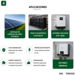 Interruptor Automático DC 100A 1000V Bipolar | TOB1Z-125 TOMZN - Imagen 4