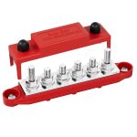 Bus Bar 275A - Bloque de Distribución de Energía | 12V~48V – 6 Pernos M8 - Imagen 3