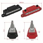 Bus Bar 275A - Bloque de Distribución de Energía | 12V~48V – 6 Pernos M8 - Imagen 4
