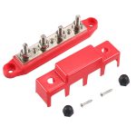 Bus Bar 250A - Bloque de Distribución de Energía | 12V~48V – 4 Pernos M8 - Imagen 3