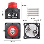 Interruptor Aislador Batería 300A – Cortacorriente para 12V/24V/48V - Imagen 2