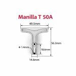 Manilla T para Conector Anderson SB50 - Imagen 3