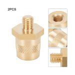 Adaptador de Borne para Batería Bronce M8 Macho Moleteado (Par P/N) - Imagen 3