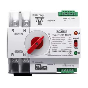 Switch ATS Transferencia Autom 63A 2P Riel Din | Red-generador