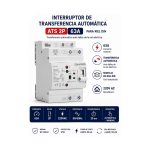 ATS Interruptor Transferencia Automática 63A 2P Riel DIN | Stanford - Imagen 2