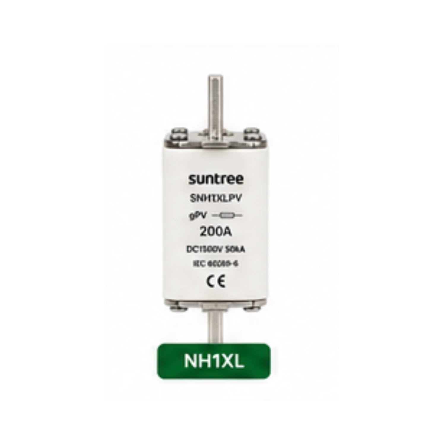 Foto 1 NH1 Fusible Fotovoltaico gPV NH1 1500VDC 50kA 200A | Suntree - Imagen 1