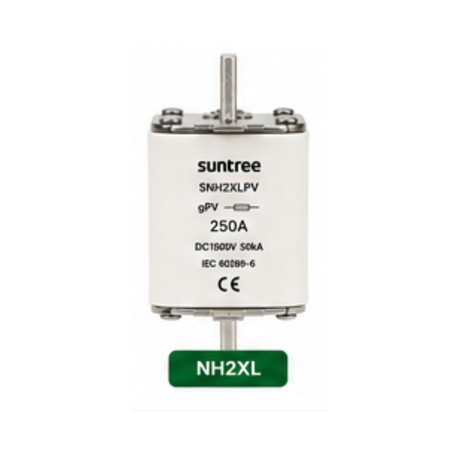 Foto 1 NH2 Fusible Fotovoltaico gPV NH2 1500VDC 50kA 250A | Suntree - Imagen 1