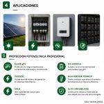 Fusible Fotovoltaico gPV NH1 1500VDC 50kA 200A | Suntree - Imagen 4