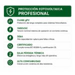 Fusible Fotovoltaico gPV NH1 1000VDC 50kA 250A | Suntree - Imagen 3