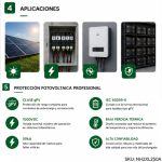 Fusible Fotovoltaico gPV NH2 1500VDC 50kA 250A | Suntree - Imagen 4