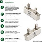 Base Portafusible Fotovoltaico NH2 / NH2XL 400A 1000VDC SNH2XLB | Suntree - Imagen 5