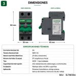 Interruptor Automático DC 6A 550V 2P Bipolar Solar | SL7N-63 Suntree - Imagen 3